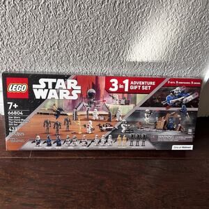 LEGO Star Wars 66804 The Clone Wars & The Mandalorian Gift Set 3-in-1 NEW/SEALED